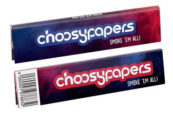 Choosypapers King Size Slim Zigarettenpapier choosypapers Smoke